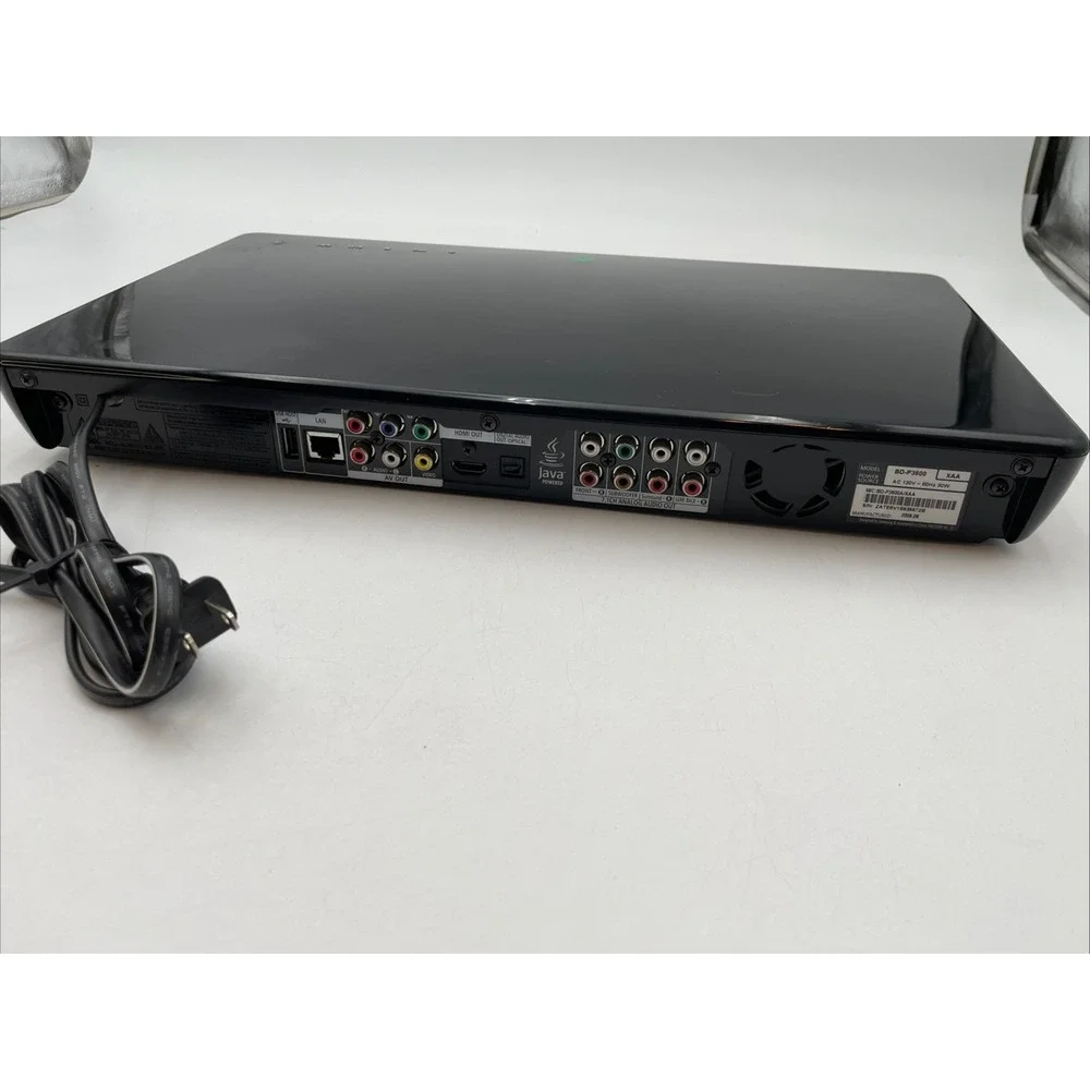 Samsung DVD  BD-P3600 1080p Blu-Ray Player Wireless Lan PC Streaming w/Remote